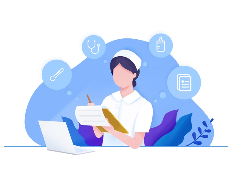 Nursing animation